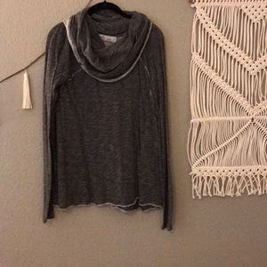 Cowl neck shirt